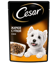 Пауч CESAR<sup>®</sup> жаркое с уткой